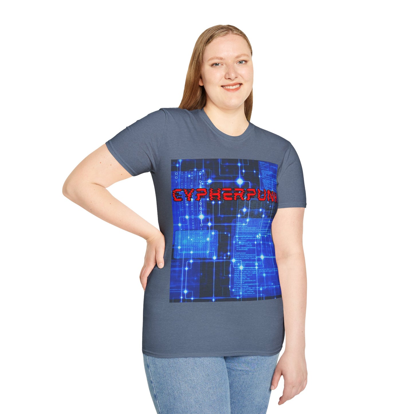 Cypherpunk Dark colors Unisex T-Shirt by cypherpunkgear.com