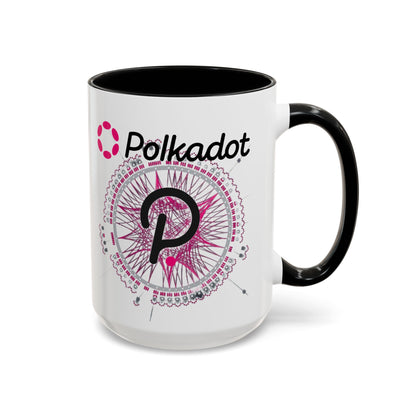 Polkadot (DOT) Accent Mug by cypherpunkgear.com