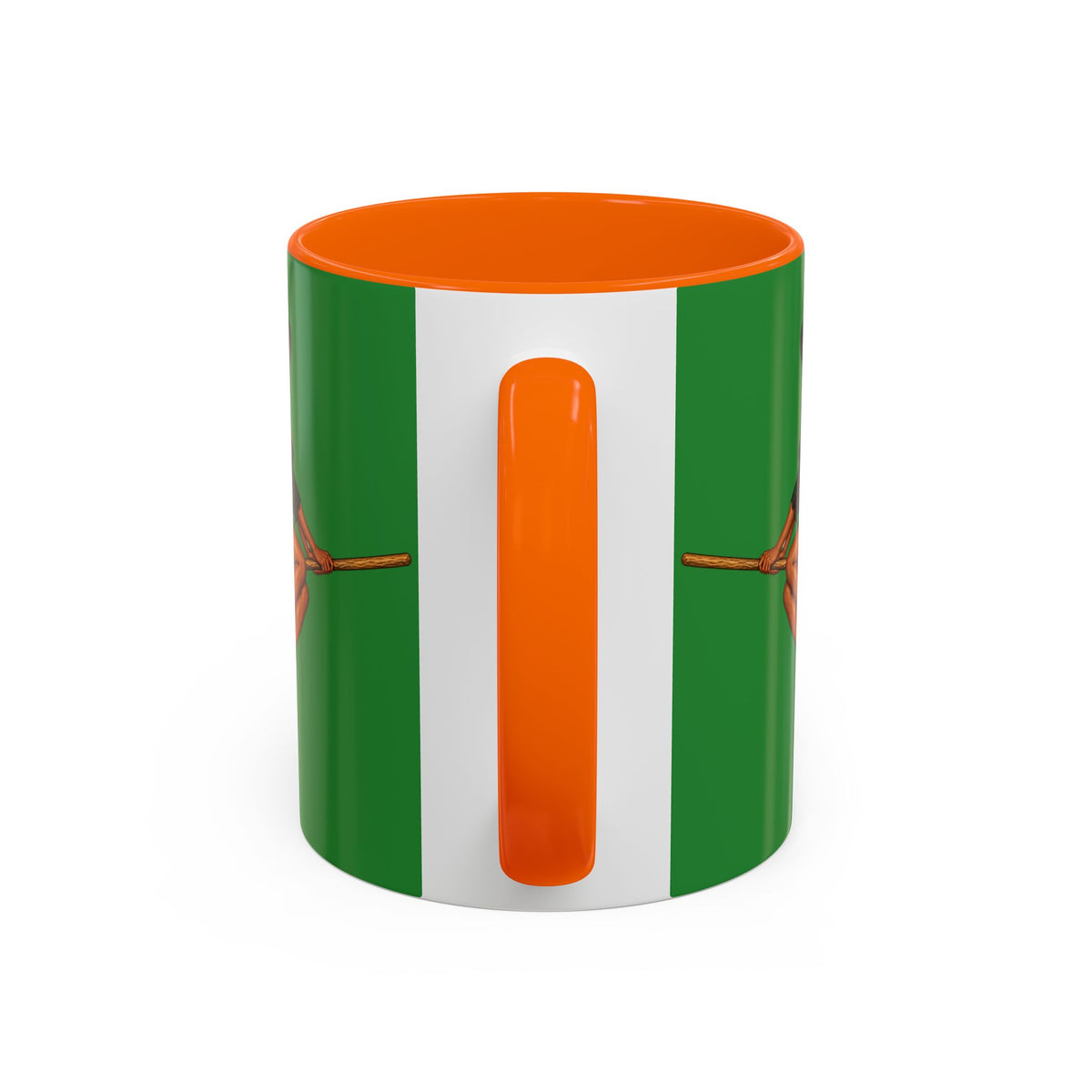 Velvet Vex Green Accent Mug by CreepyCrafts.boo
