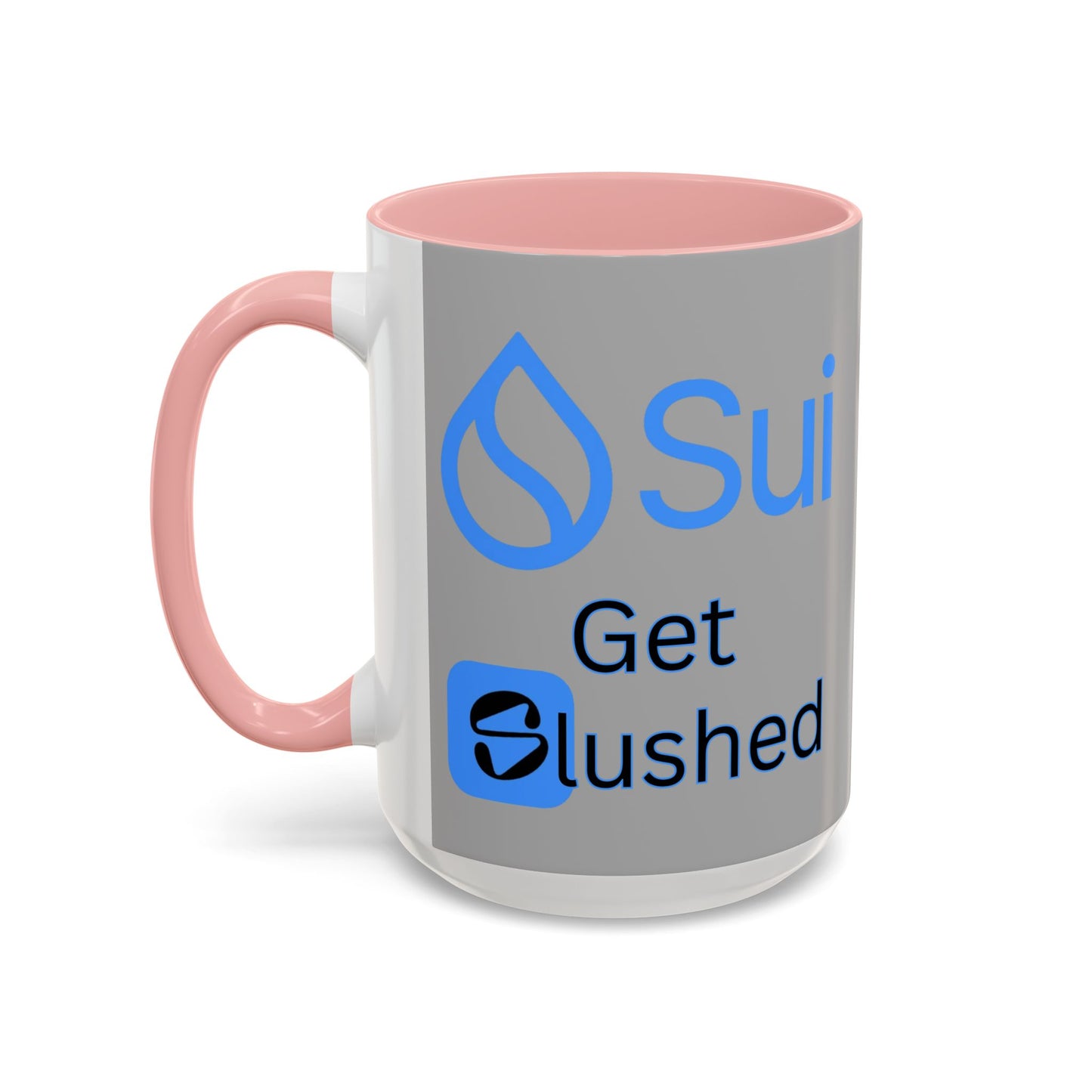 Sui: Get Slushed Grey Accent Mug by cypherpunkgear.com