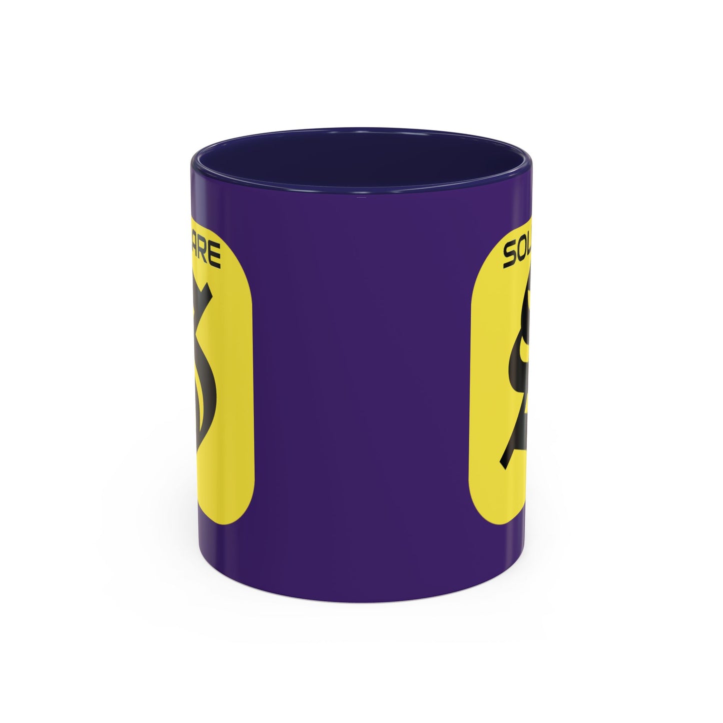 SolflareLogo Purple Accent Mug by cypherpunkgear.com
