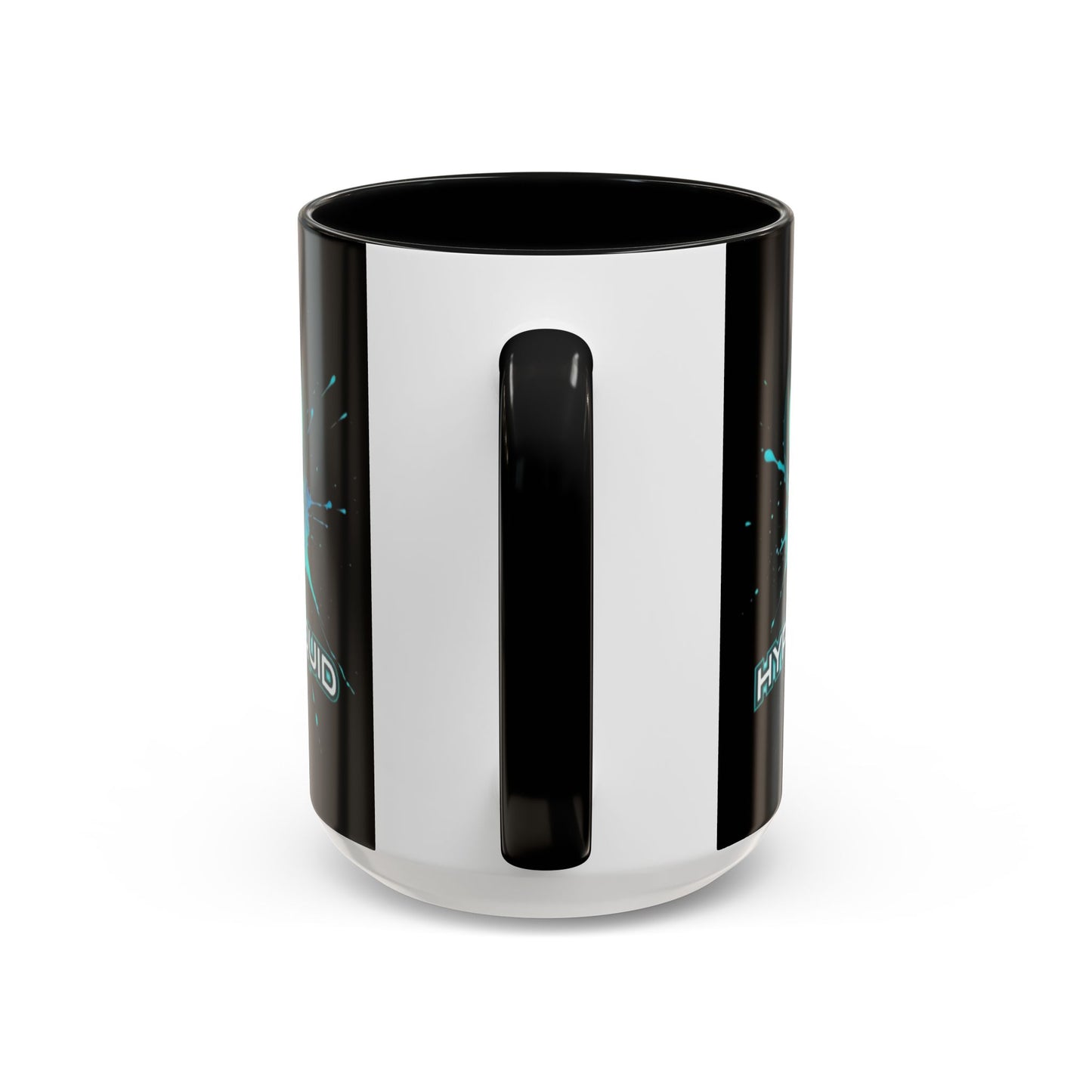 HYPE Drip Black Accent Mug by cypherpunkgear.com