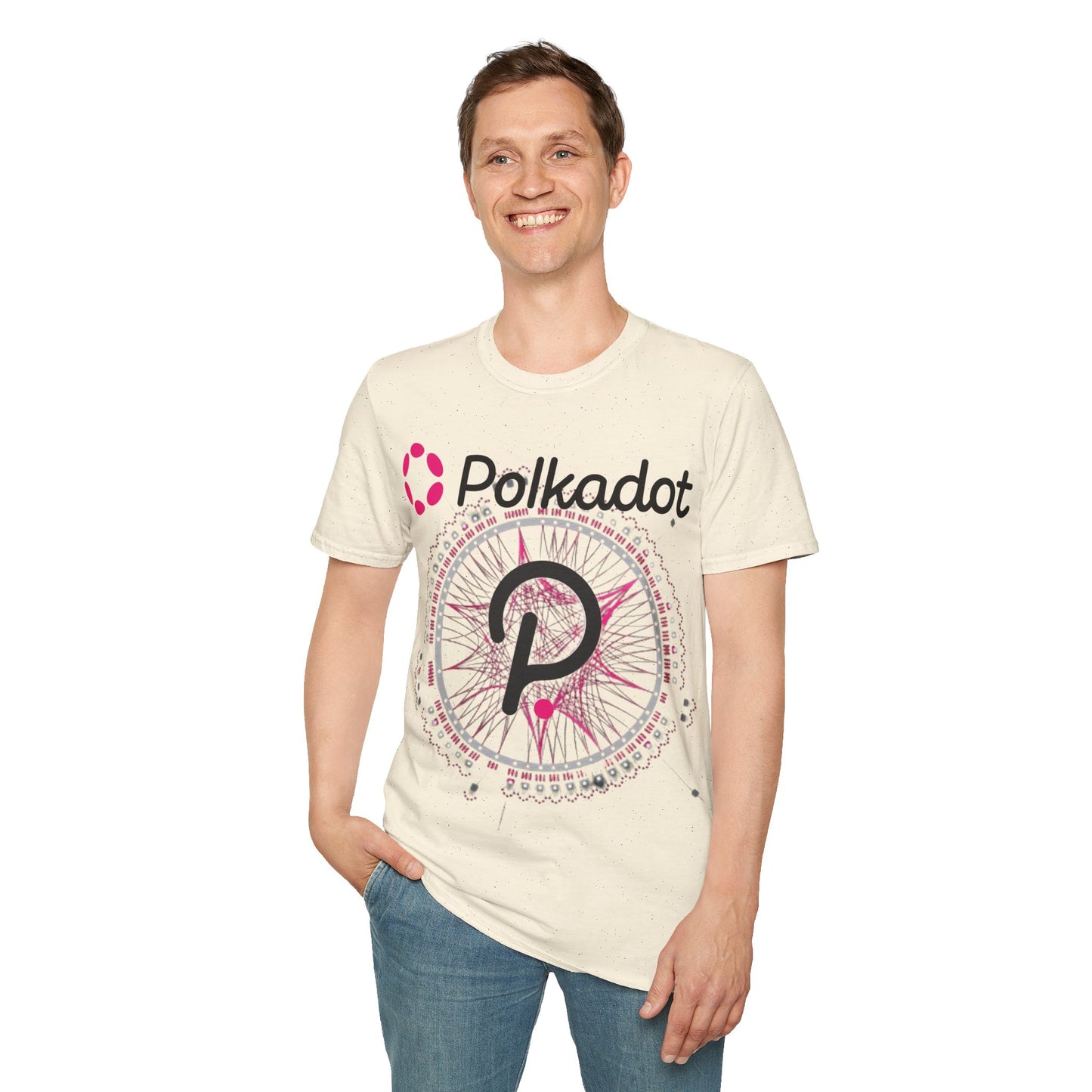 Polkadot (DOT) LTcolors Unisex T-Shirt by cypherpunkgear