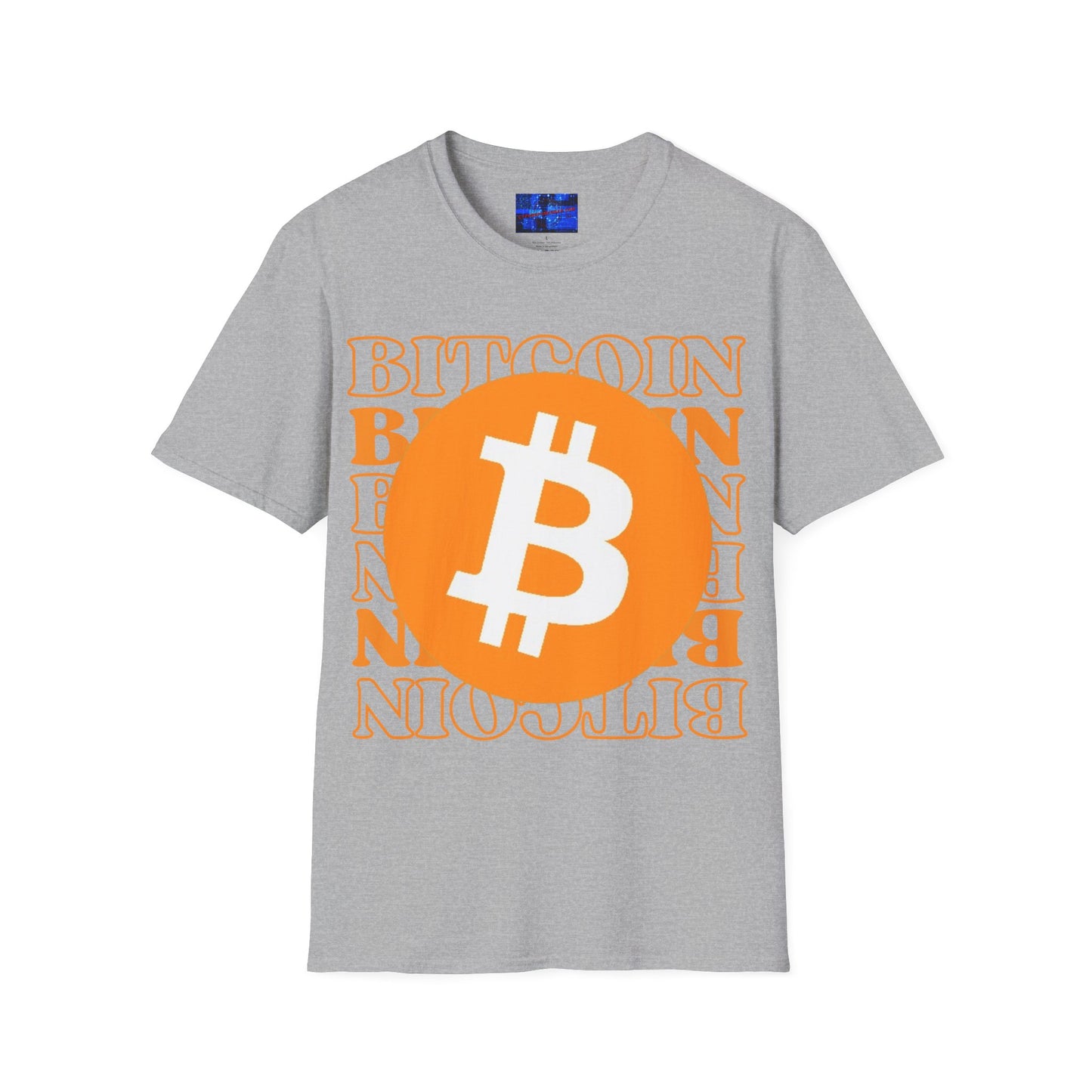 Bitcoin Bitcoin Bitcoin (BTC) Light colors Unisex T-Shirt by cypherpunkgear.com