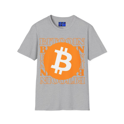 Bitcoin Bitcoin Bitcoin (BTC) Light colors Unisex T-Shirt by cypherpunkgear.com