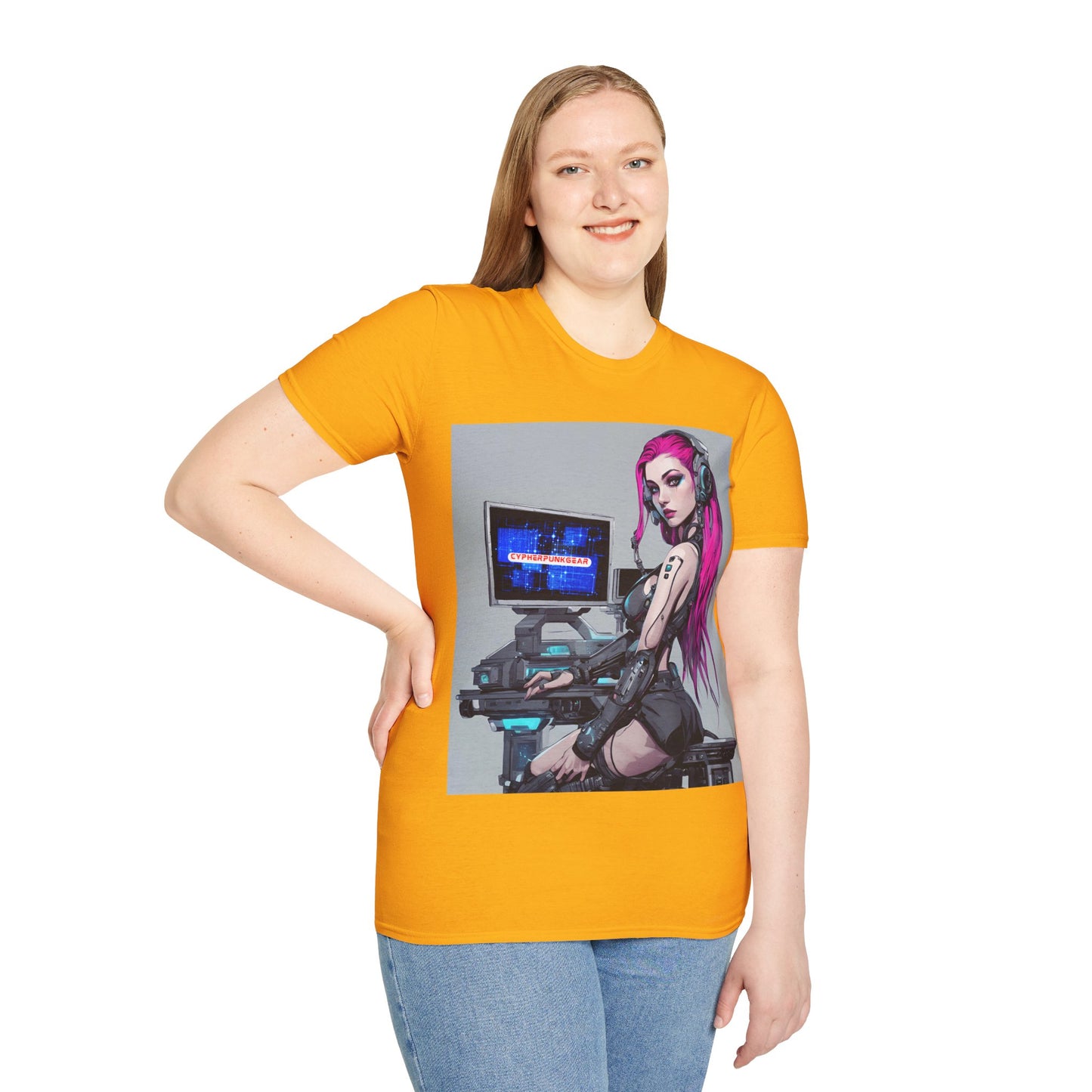 ¡Cyberpunk de cypherpunkgear! Camiseta unisex de estilo suave