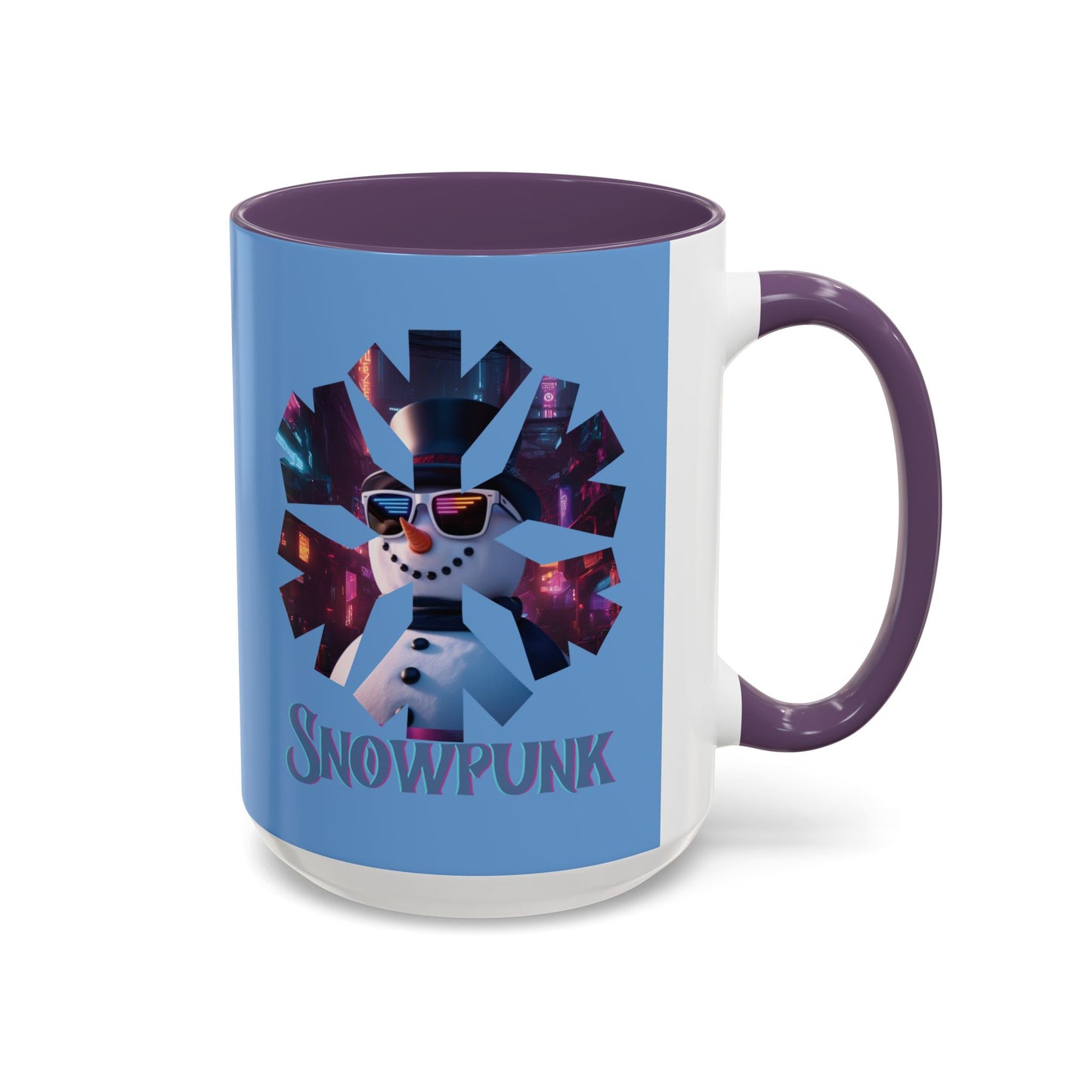 Snowpunk Accent Mug by cypherpunkgear.com