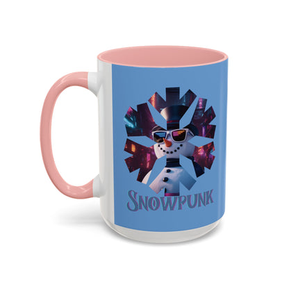 Snowpunk Accent Mug by cypherpunkgear