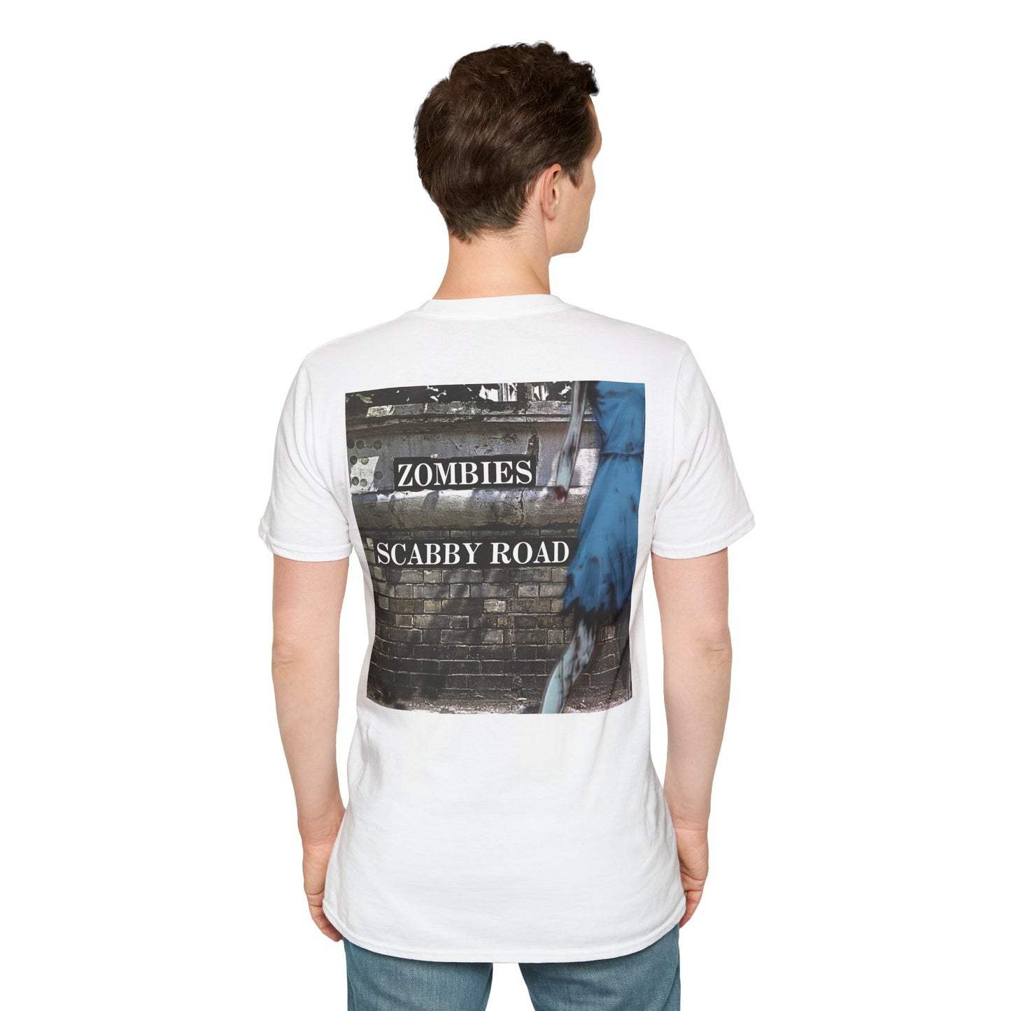 2-sided, Scabby Road Light colors Unisex T-Shirt by CreepyCrafts.boo