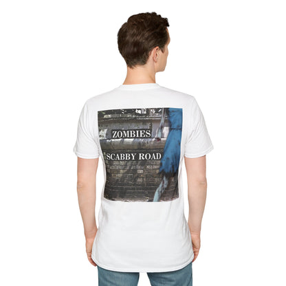 2-sided, Scabby Road Light colors Unisex T-Shirt by CreepyCrafts.boo