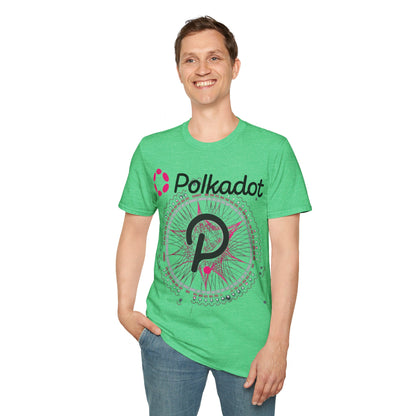 Polkadot (DOT) LTcolors Unisex T-Shirt by cypherpunkgear