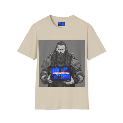 Street Samurai Cyberpunk Unisex T-Shirt by cypherpunkgear