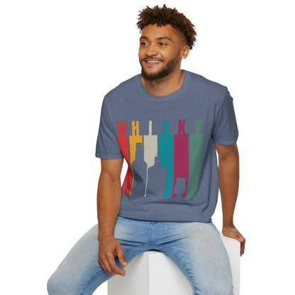 Whisky spelled without an 'e' DKcolors Unisex T-Shirt by cypherpunkgear.com