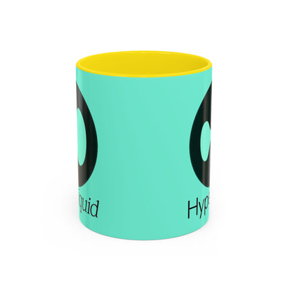 Hyperliquid Black font Light Hyperliquid Accent Mug by cypherpunkgear.com