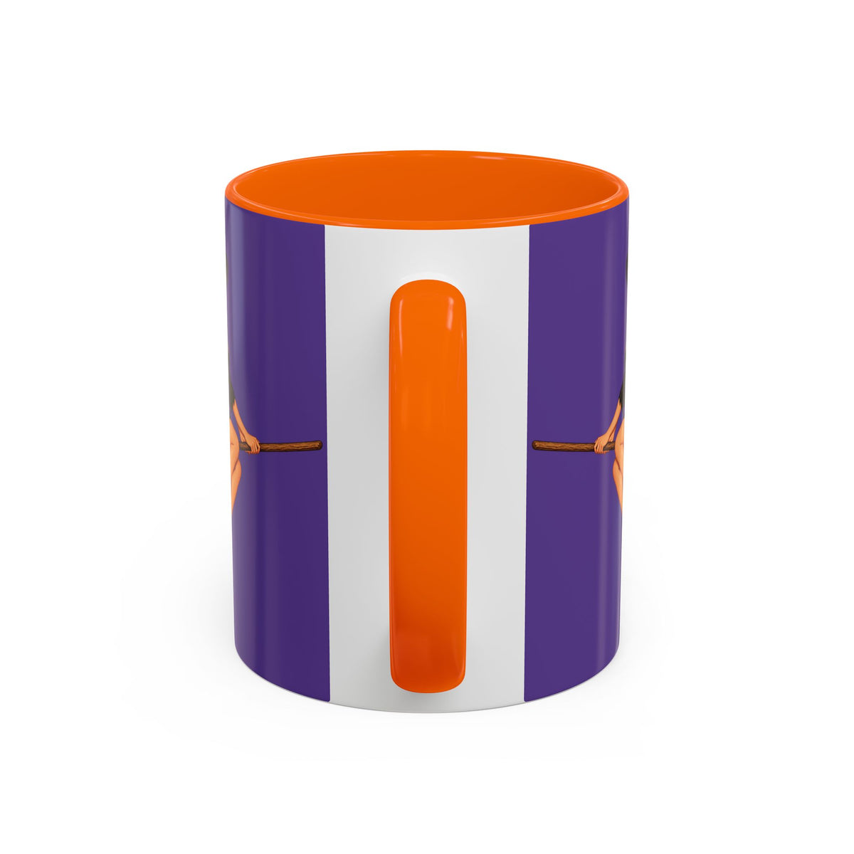 Hazel Hex Purple Accent Mug by CreepyCrafts.boo