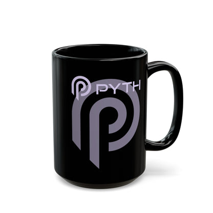 Pyth (PYTH) Black Mug by cypherpunkgear