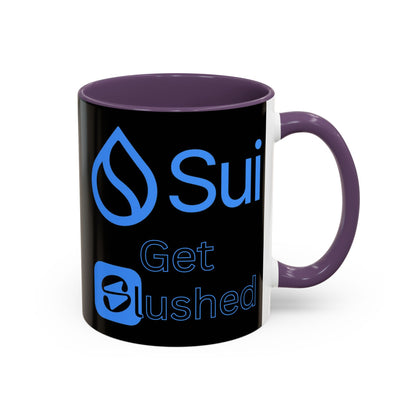 Sui: Get Slushed Black Accent Mug by cypherpunkgear.com