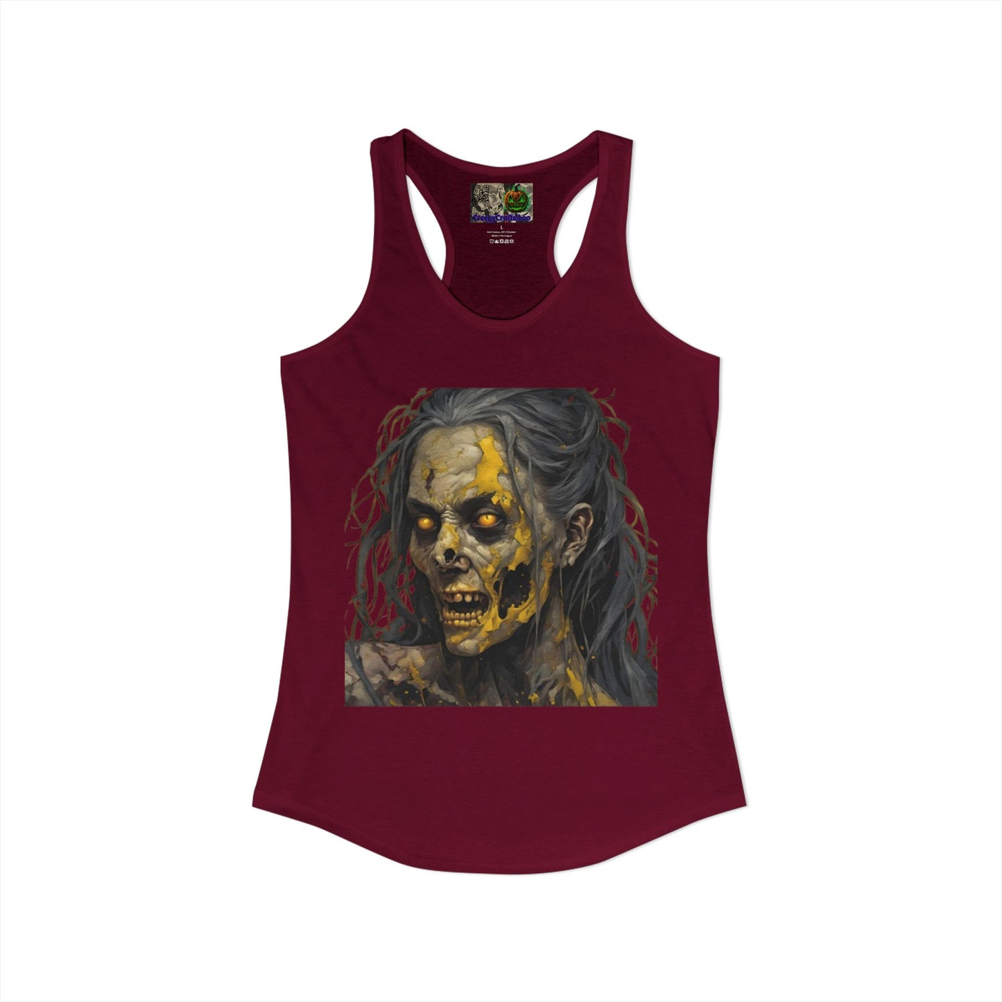 Rose Rottingham Has Risen Women's Racerback Tank Top by CreepyCrafts.boo