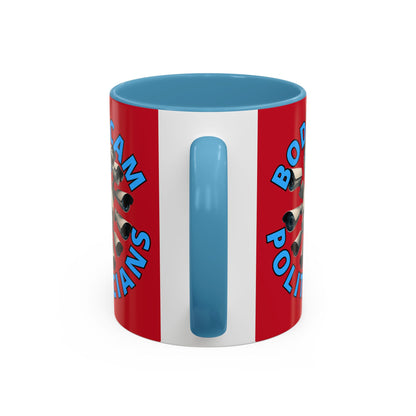 Bodycam the Politicians Cameras Red Accent Mug by cypherpunkgear.com