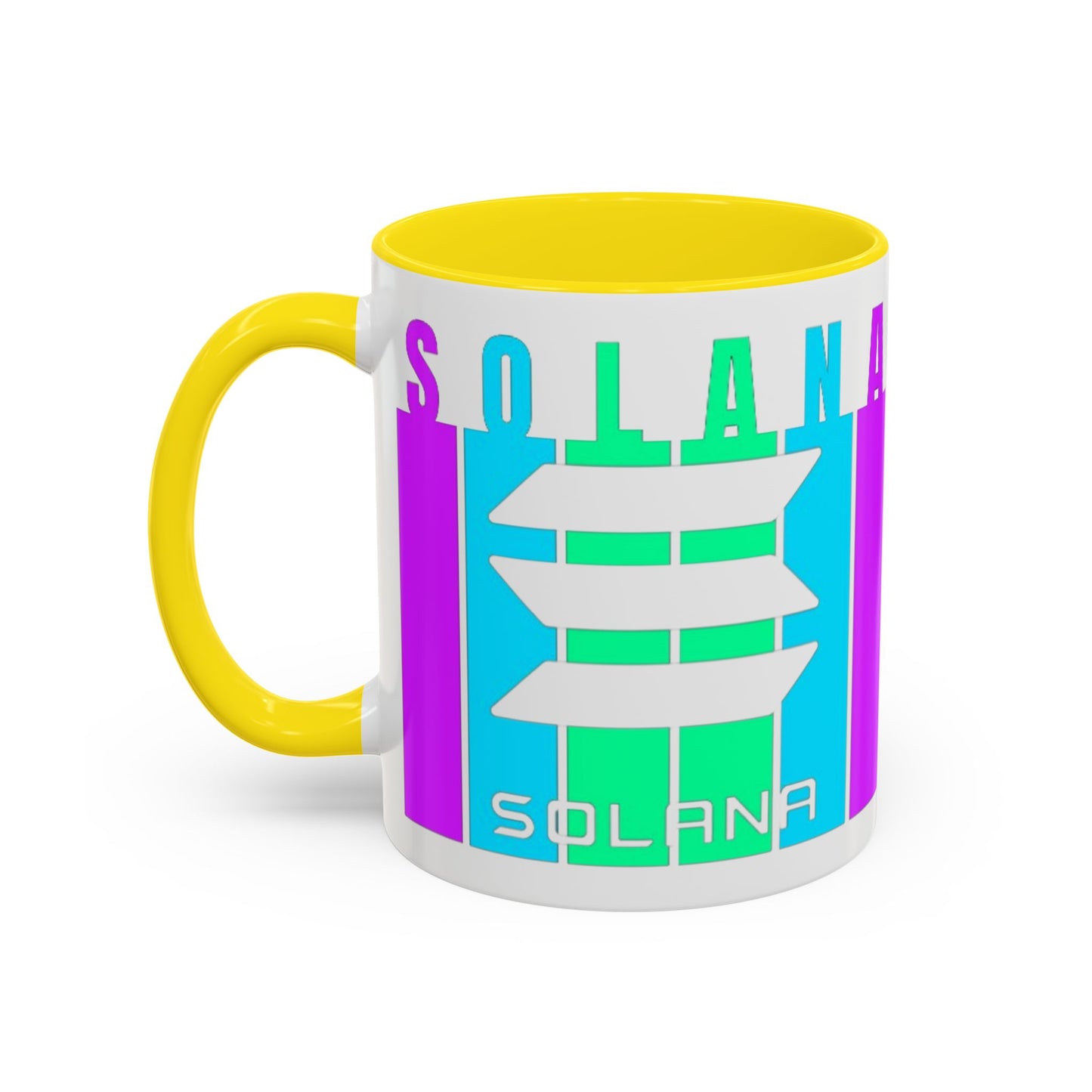 Solana (SOL) Freedom Accent Mug by cypherpunkgear.com