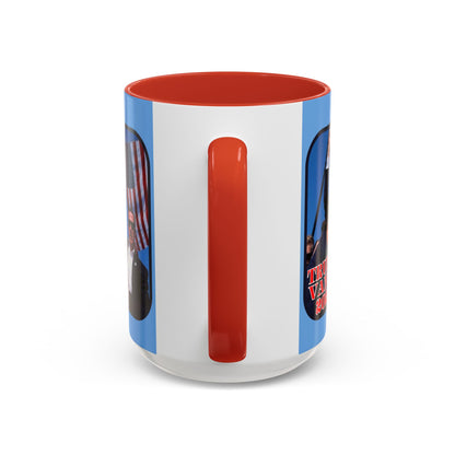 Trump and Vance 2024 Accent Mug by cypherpunkgear