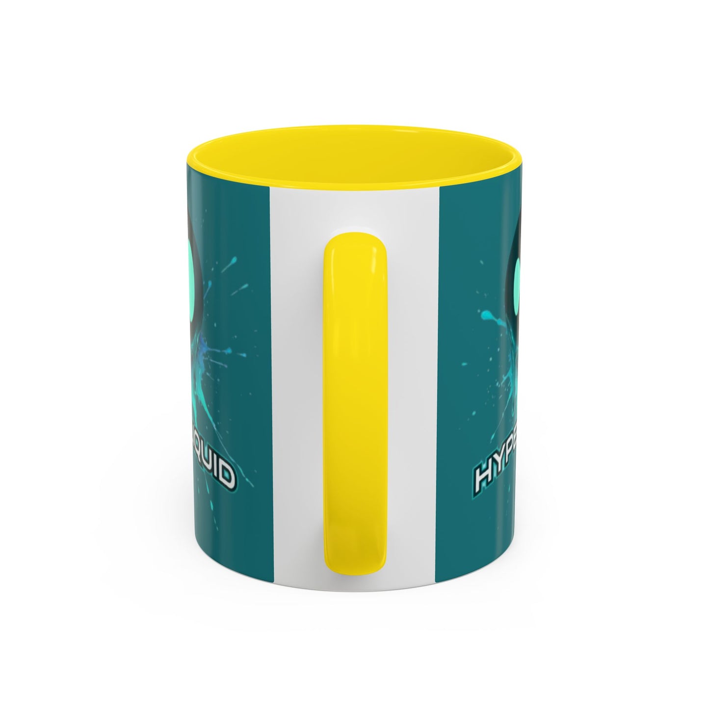 HYPE Drip Hyperliquid Accent Mug by cypherpunkgear.com