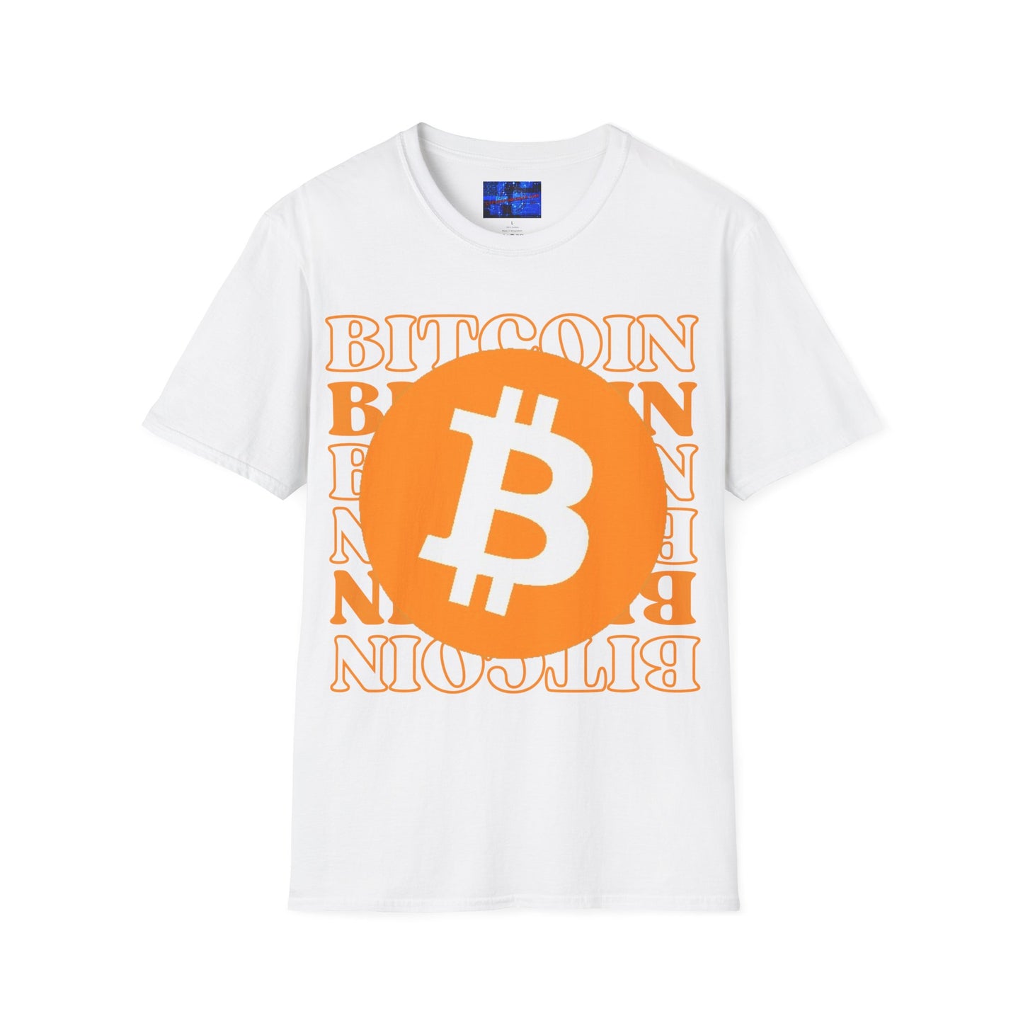 Bitcoin Bitcoin Bitcoin (BTC) Light colors Unisex T-Shirt by cypherpunkgear.com