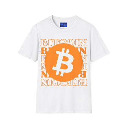 Bitcoin Bitcoin Bitcoin (BTC) Light colors Unisex T-Shirt by cypherpunkgear.com