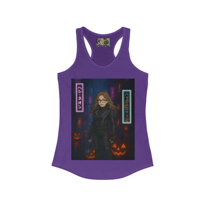 Hethyr Neon Women's Racerback Tank Top by CreepyCrafts.boo