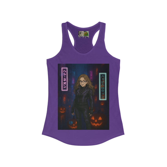 Hethyr Neon Women's Racerback Tank Top by CreepyCrafts.boo