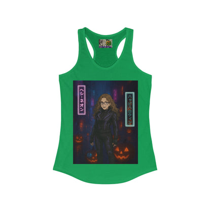 Hethyr Neon Women's Racerback Tank Top by CreepyCrafts.boo