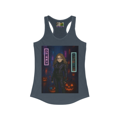 Hethyr Neon Women's Racerback Tank Top by CreepyCrafts.boo