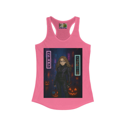 Hethyr Neon Women's Racerback Tank Top by CreepyCrafts.boo