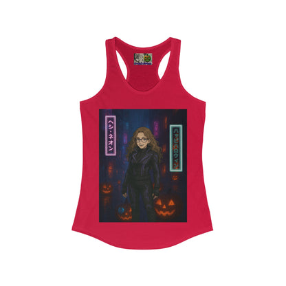 Hethyr Neon Women's Racerback Tank Top by CreepyCrafts.boo