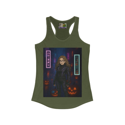 Hethyr Neon Women's Racerback Tank Top by CreepyCrafts.boo