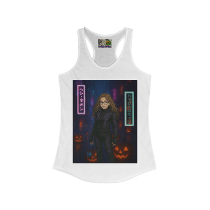 Hethyr Neon Women's Racerback Tank Top by CreepyCrafts.boo