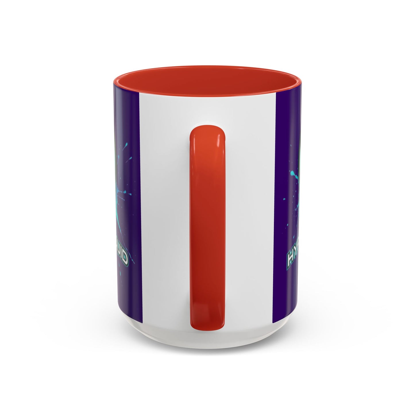 HYPE Drip Dark Purple Accent Mug by cypherpunkgear.com