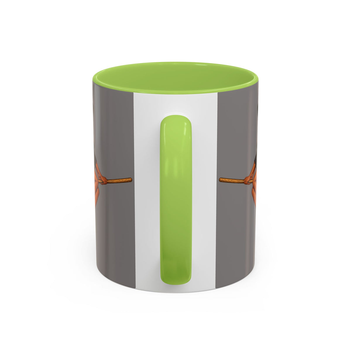 Velvet Vex Grey Accent Mug by CreepyCrafts.boo