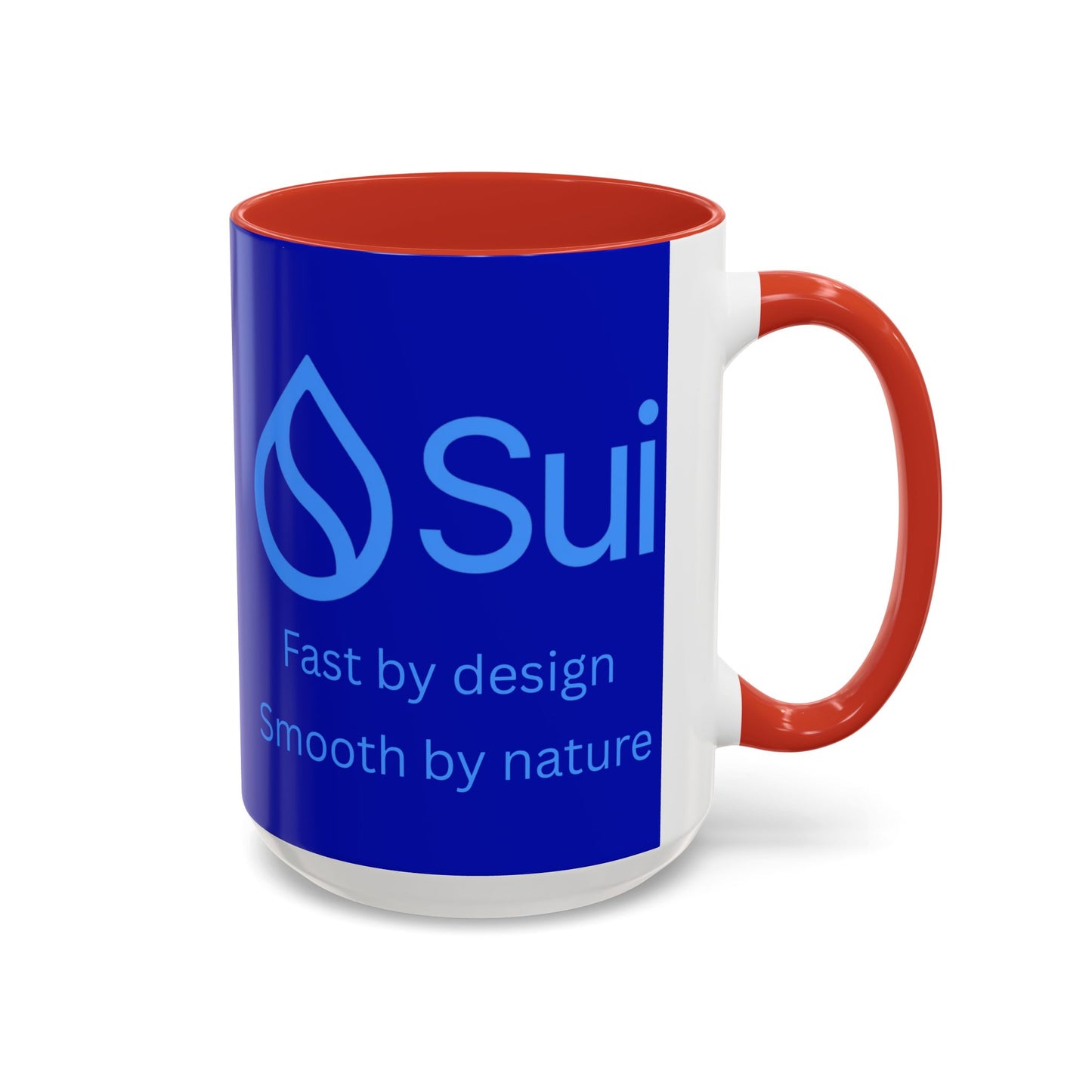 SUI Dark Blue Accent Mug by cypherpunkgear.com