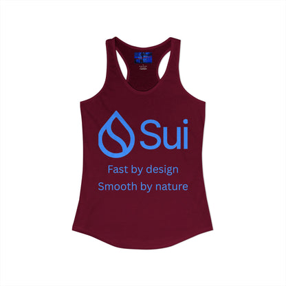 SUI Women's Racerback Tank Top by cypherpunkgear.com