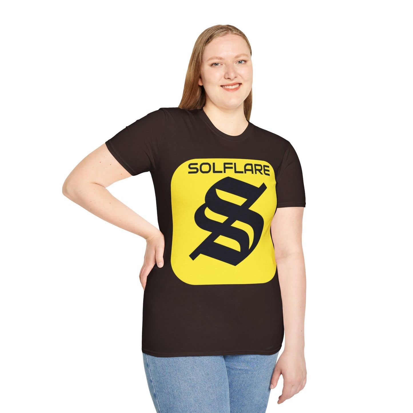 SolflareLogo Dark colors Unisex T-Shirt by cypherpunkgear.com