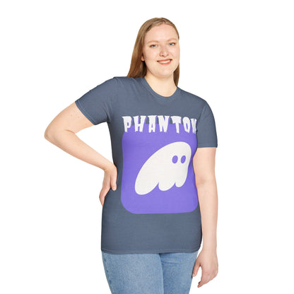 Phantom Hot Wallet Dark colors Unisex T-Shirt by cypherpunkgear.com