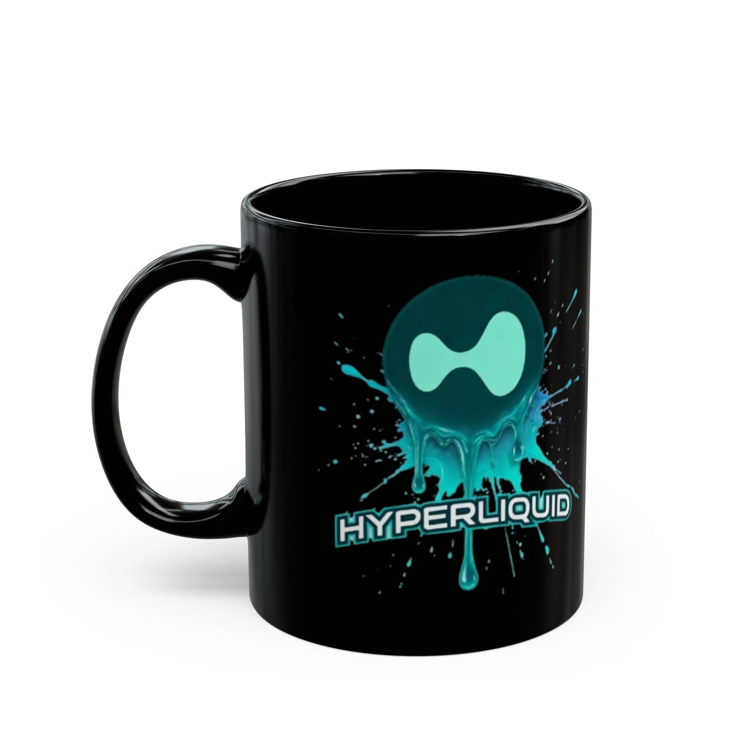 HYPE Drip Black Mug by cypherpunkgear.com