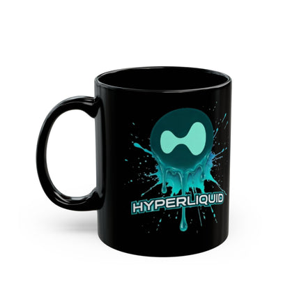 HYPE Drip Black Mug by cypherpunkgear.com