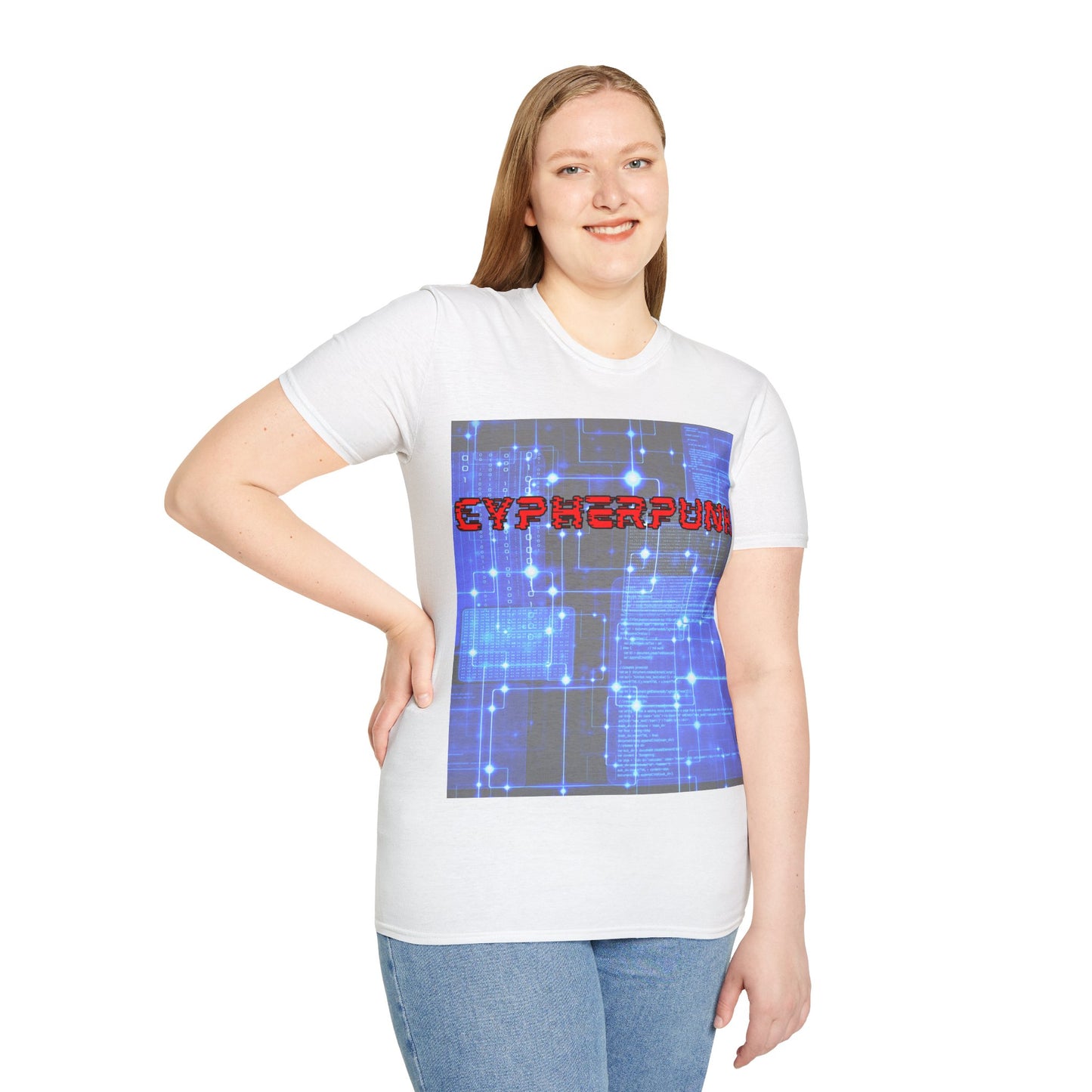 Cypherpunk LTcolors Unisex T-Shirt by cypherpunkgear.com