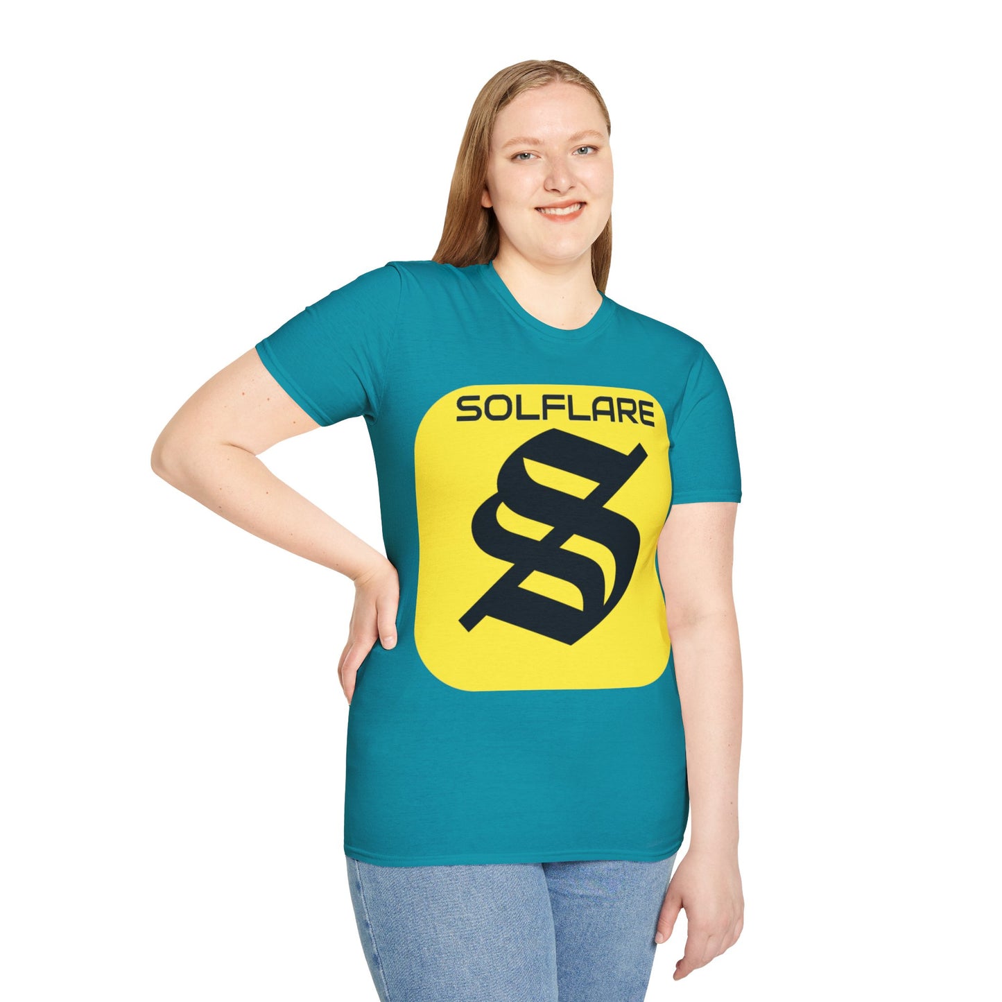 SolflareLogo Dark colors Unisex T-Shirt by cypherpunkgear.com