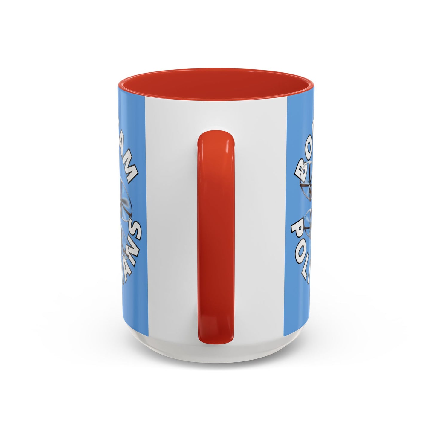Bodycam the Politicians Drone Light Blue Accent Mug by cypherpunkgear.com