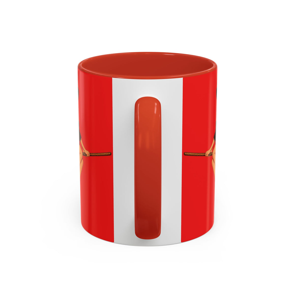 Hazel Hex Red Accent Mug by CreepyCrafts.boo