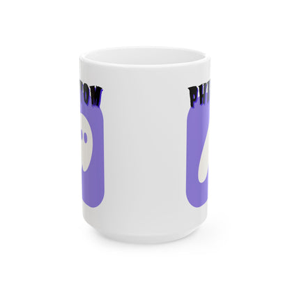 Phantom Hot Wallet White Mug by cypherpunkgear