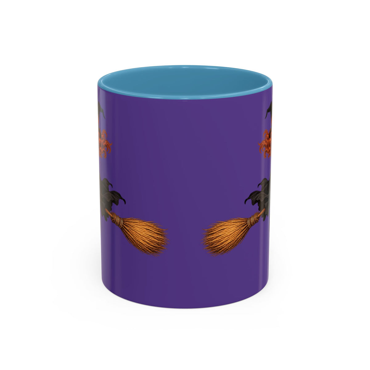 Hazel Hex Purple Accent Mug by CreepyCrafts.boo